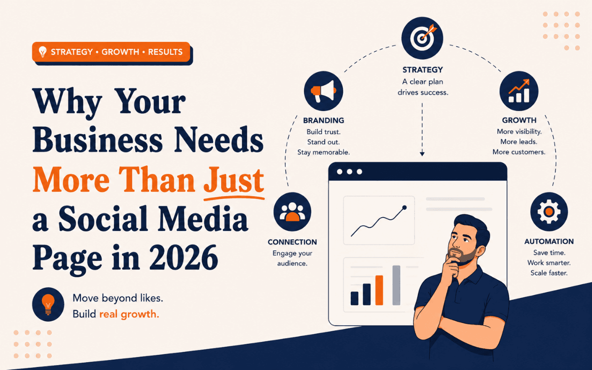Why Your Business Needs More Than Just a Social Media Page in 2026